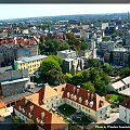 Gniezno.Widok miasta.