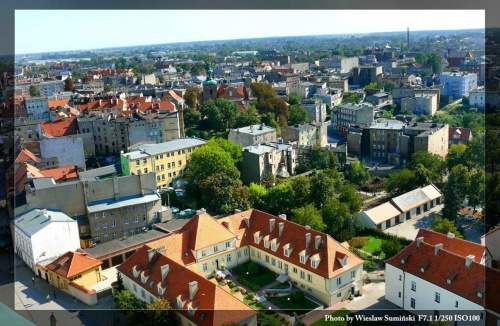 Gniezno.Widok miasta.