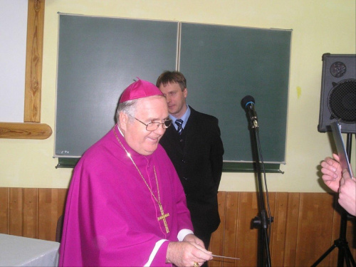 Wizyta JE ks biskupa Pawła Cieślika