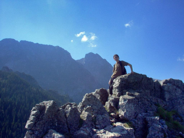 Giewont z Sarniej skały