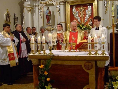 Biskup pelpliński -Jan Bernard Szlaga - Dąbrówka - 23 listopad 2007 r.