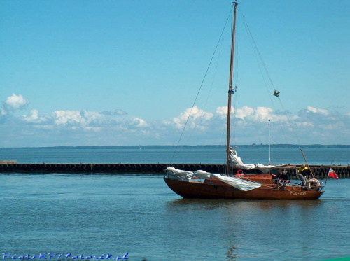 Krynica Morska 2007r. (lato) #żagle #żeglarstwo #jeziora #wakacje #woda #Polska #urlop
