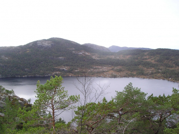 Norwegia, Droga na Preikestolen