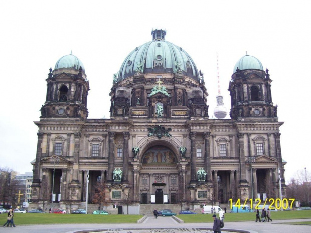 Katedra Berlińska #Berlin #Zabytki #Muzea #Katedra #Most #Rzeka