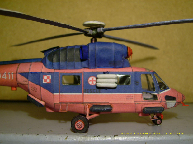 Anakonda - 1:72 - papier #modelarstwo