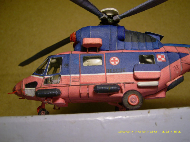 Anakonda - 1:72 - papier #modelarstwo