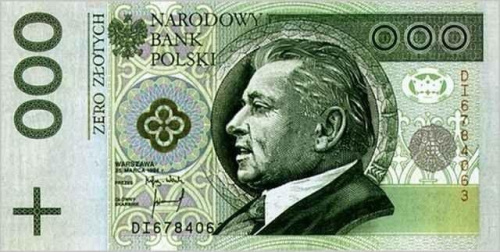banknot polityk 100