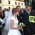 Brama weselna u Druhny Beaty Miszkiewicz i Druha Tomasza Harasiuka- 18.08.2007 #brama #wesele