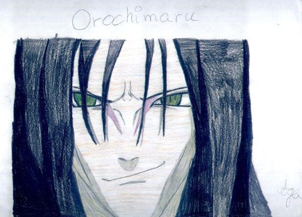 1 z 3 Legendarnych Sanninów - Orochimaru.Utworzył on Wioskę Ukrytego Dźwięku. #Orochimaru #Wioska #Dźwięk