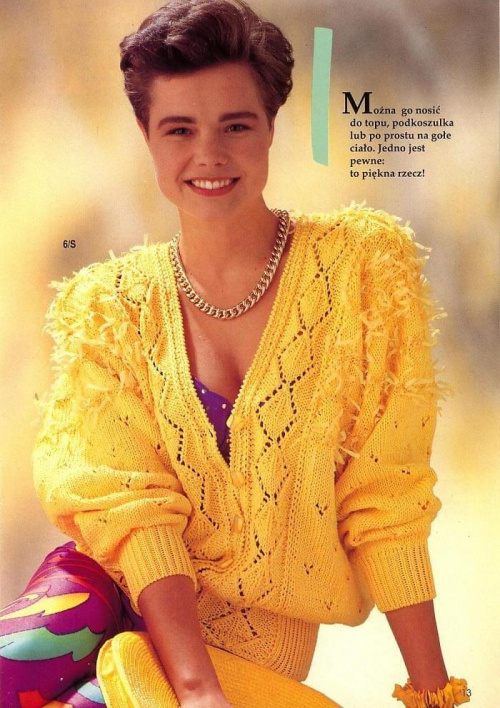 Mała Diana 1992/05 12 #druty #RobótkiRęczne #swetry #hobby #dom